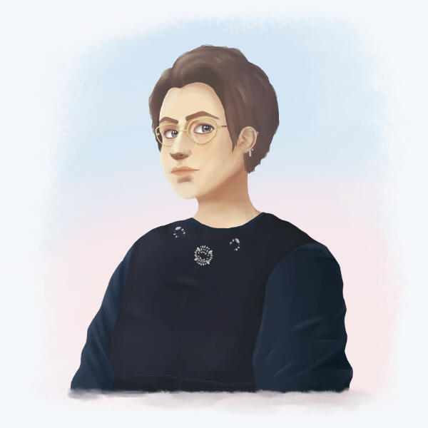 A self-drawn image of me, Ella