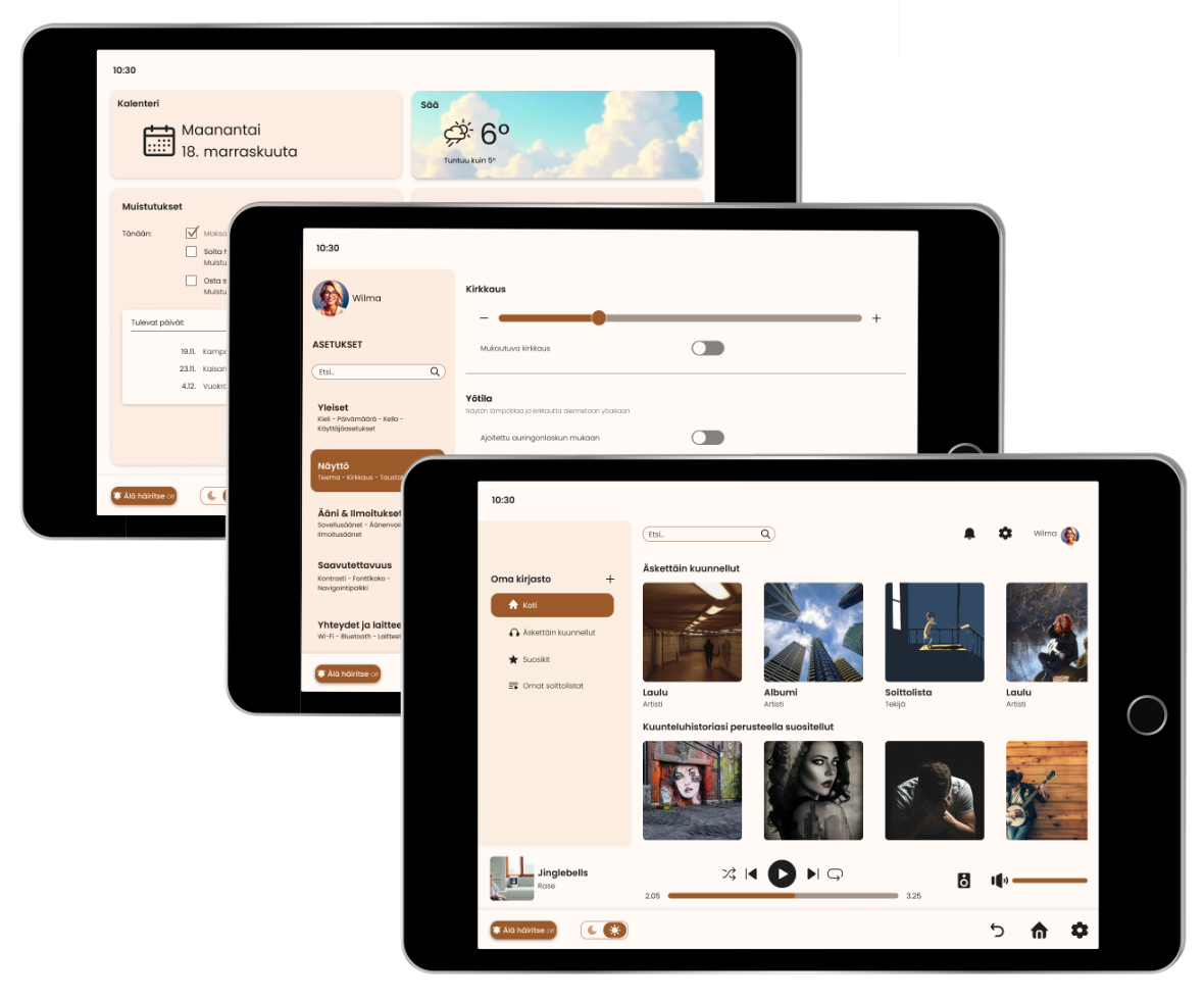 A cover image of the ESSI application on tablets